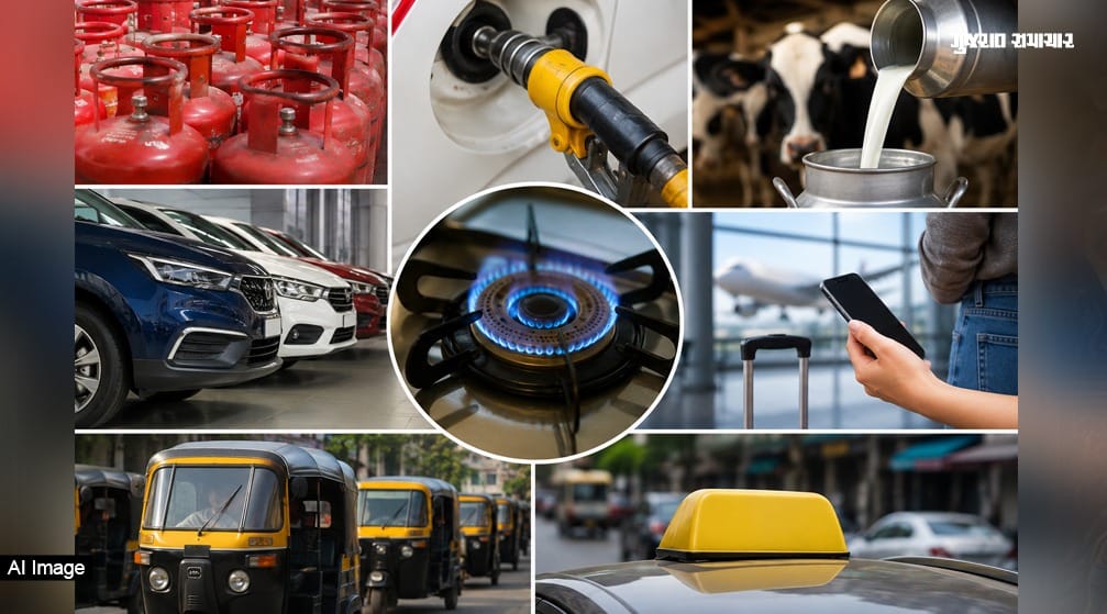 1 સપ્ટેમ્બરથી બદલાયા નિયમો: LPG, CNG, કારના ભાવ વધ્યા, મુસાફરી મોંઘી