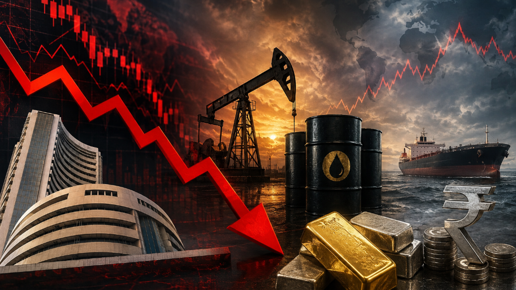 ₹7 Lakh Crore Washout, Sensex, Nifty Hit Six-Month Lows as Oil Rebound: Gold and Silver Also Crash