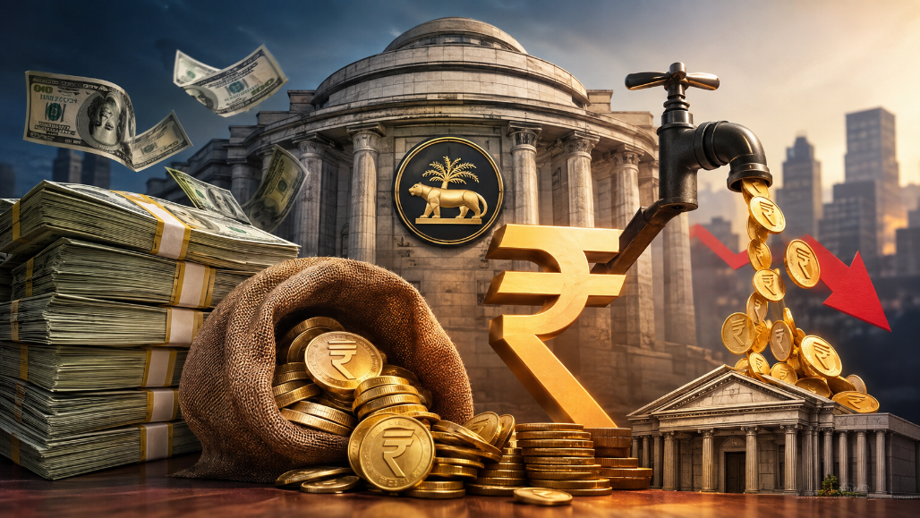 FCNR(B) Deposit Deluge Triggers Record ₹7 Lakh Crore Liquidity Drain, May Cost ₹3,000 Crore To RBI