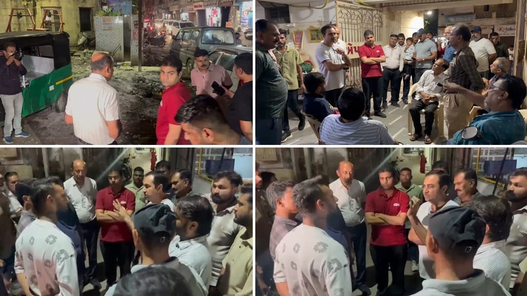 જામનગર મ્યુનિસિપલ કમિશનર રાત્રે જ એક્શનમાં