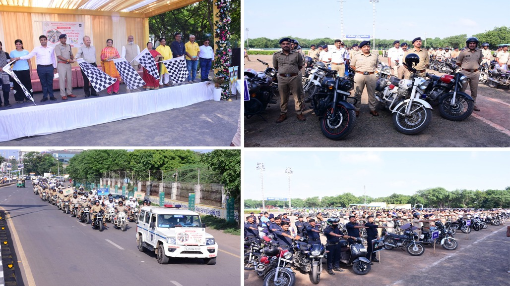 જામનગરના માર્ગો પર ગુંજ્યો ‘સેફ ડ્રાઇવિંગ’નો સંદેશ, ભવ્ય રોડ સેફ્ટી રેલી યોજાઈ