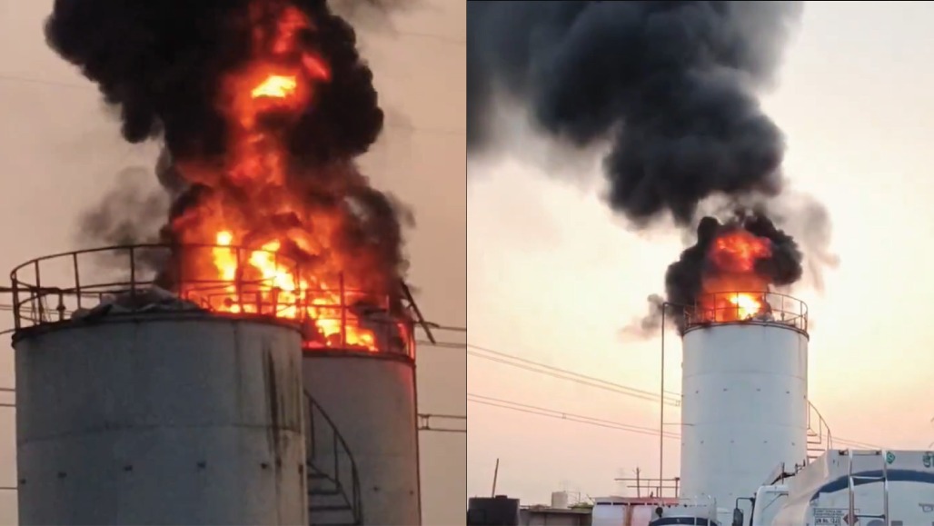 VIDEO: કાનપુરની ફેક્ટરીમાં ભયાનક વિસ્ફોટ, ઓઈલ ટેન્ક ફાટતાં 2 શ્રમિકોના મોત