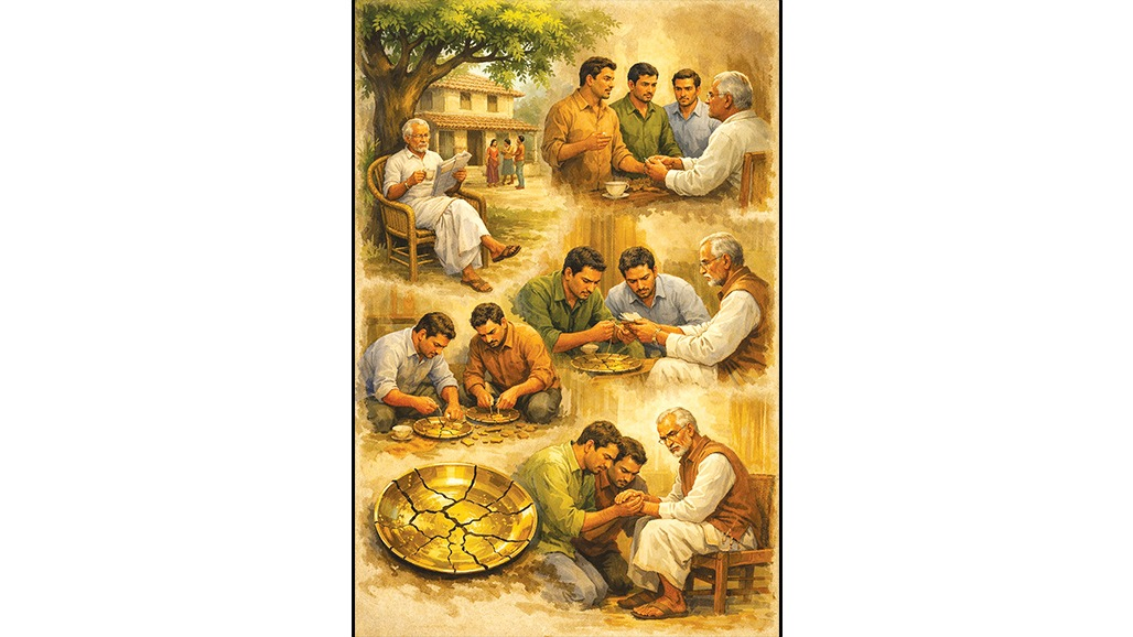 Broken Plate: The Unglued Bond