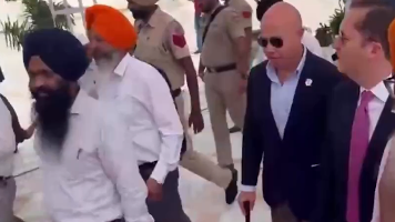 ‘Khalistan Zindabad’ Slogans Raised During US Ambassador Sergio Gor’s Golden Temple Visit