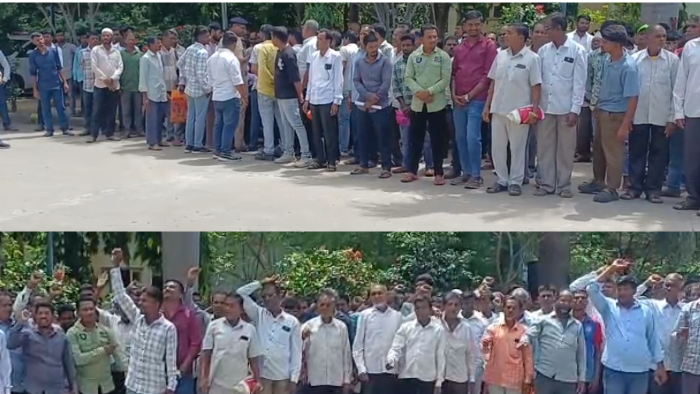 Valsad Farmers Confront District Collector over Power Grid’s Refusal to Pay Revised Land Dues