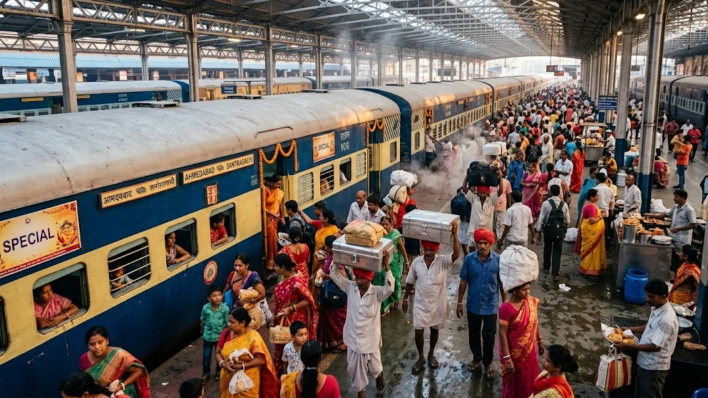 Durga Puja Rush: Ahmedabad–Santragachi Special Train To Run On September 22