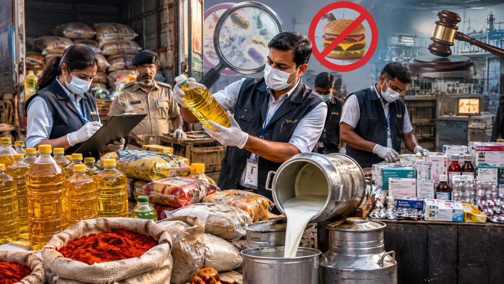 Unchecked Spurious Drugs and Inedible Food Put Millions at Risk Across Gujarat