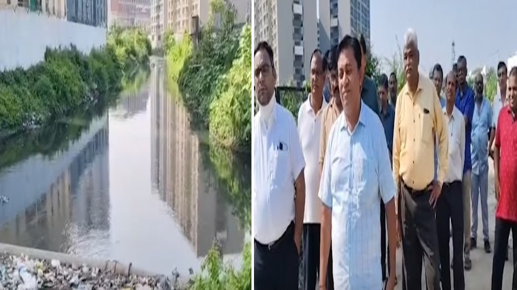 દંતેશ્વરમાં વરસાદી કાંસમાં ગટરના પાણી, દુર્ગંધ અને મચ્છરોના ઉપદ્રવથી રહીશો ત્રસ્ત : દેખાવો કરી વિરોધ