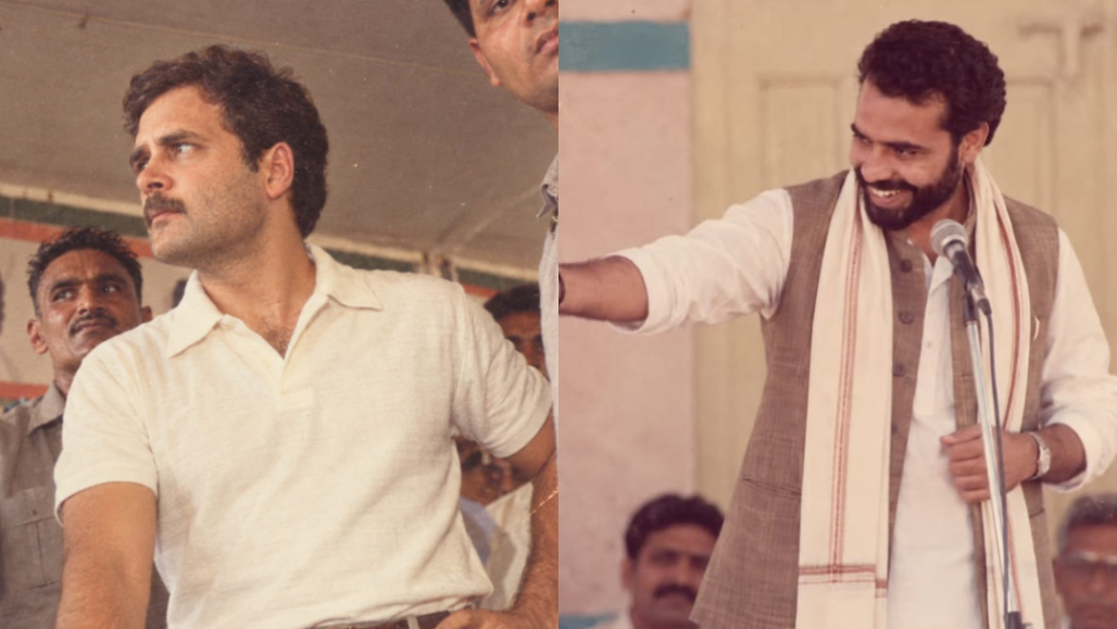 PM Modi, Rahul Gandhi Go Retro as 80s Photo Trend Reimagines Indian Politicians