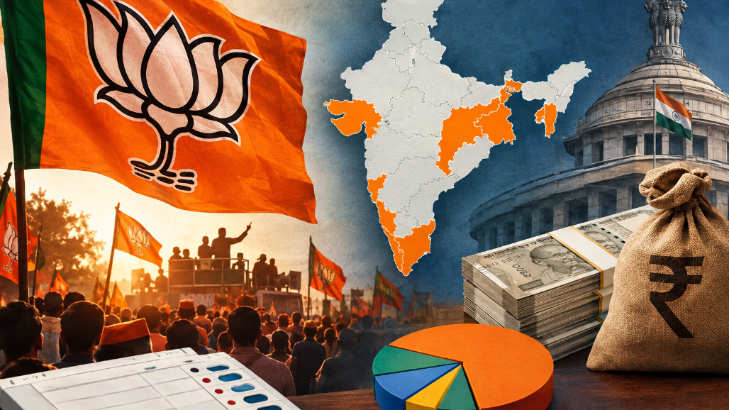 BJP Spent ₹529 Crore On 2026 Assembly Polls in Five Sates, West Bengal Accounted For ₹286 Crore