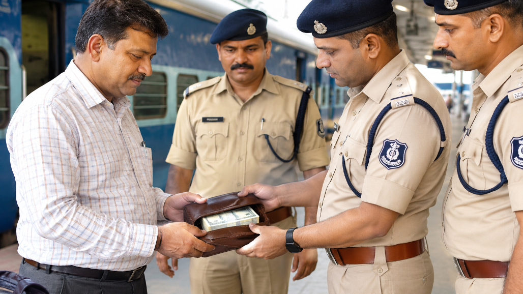 Sabarmati RPF Recovers Purse With ₹1.85 Lakh Left Behind by Rajkot Passenger on Ashram Express