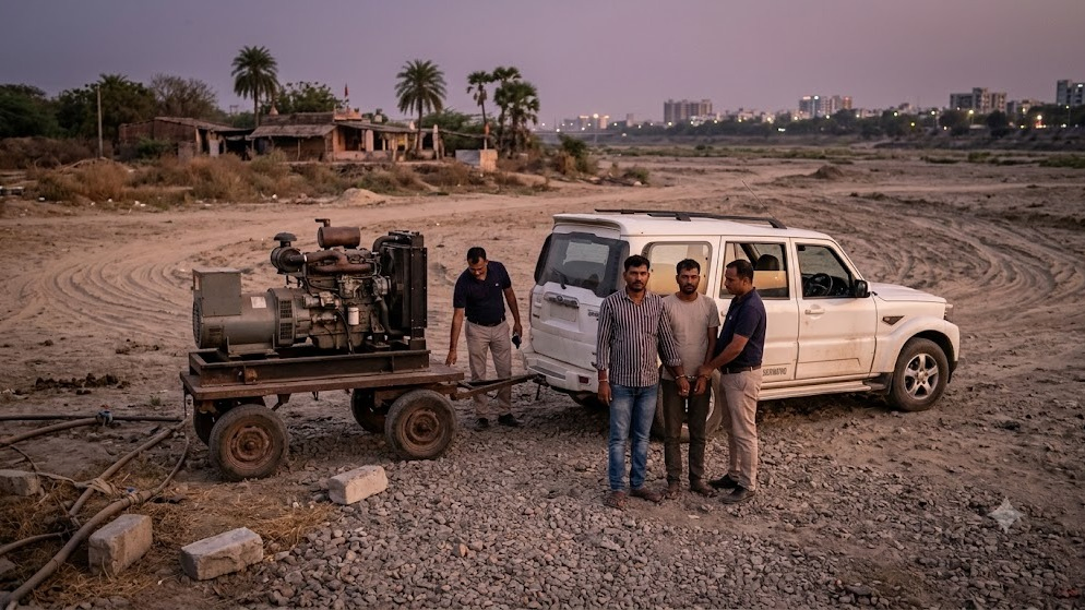 Generator Stolen From Sabarmati Riverbed, Two Held In Rajasthan After CCTV Trail