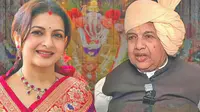ભાગ્યશ્રીએ ગણેશ આરતી કરતાં પરિવારમાં વારસાનો વિવાદ ભાગ્યશ્રીએ ગણેશ આરતી કરતાં પરિવારમાં વારસાનો વિવાદ