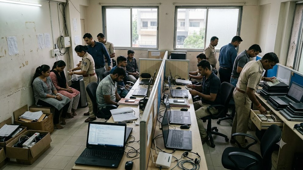 Fake Call Centre Targeting US Citizens Busted In Ahmedabad, 7 Arrested In Loan Settlement Fraud