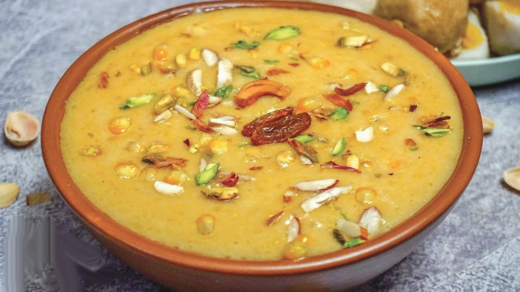 દાવત : ખીરની વેરાયટી અને ઘંઉના પાપડ