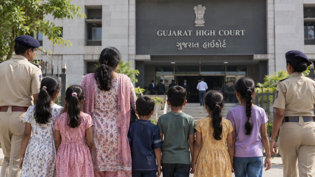 Gujarat HC Orders Release Of Six Minor Children, Directs Police To Hand Them Over To Mother