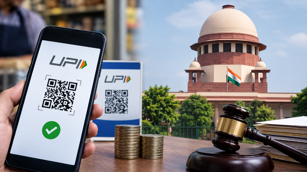 PIL In Supreme Court Challenges MDR On UPI Transactions Above ₹2,000