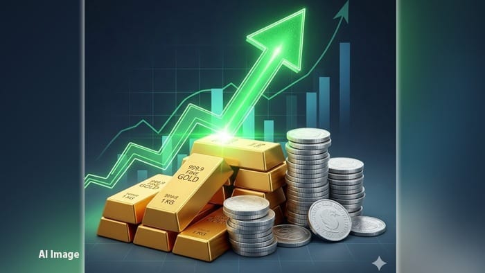સોનું 1,54,000 પાર, ચાંદી 2,40,000 ની નજીક