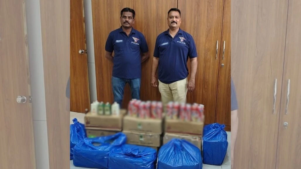 Bootlegger’s House Raided In Ghatlodia, Liquor Worth ₹1.73 Lakh Seized