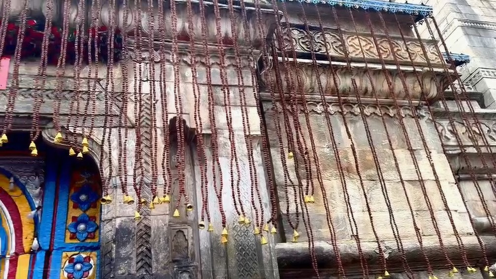 Kedarnath Dham Adorned With 12 Lakh Rudraksha Beads To Fulfil Late Yogesh Patel’s Final Wish