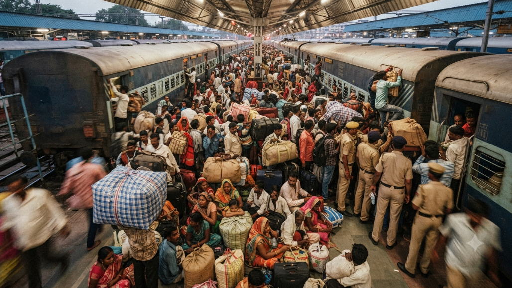 Festive Rush Forces Demand For Special Trains From Ahmedabad To Uttar Pradesh And Bihar