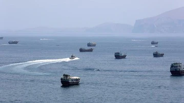 Iran Threatens Ship Blacklist Near Strait Of Hormuz, Slams US Blockade Claims
