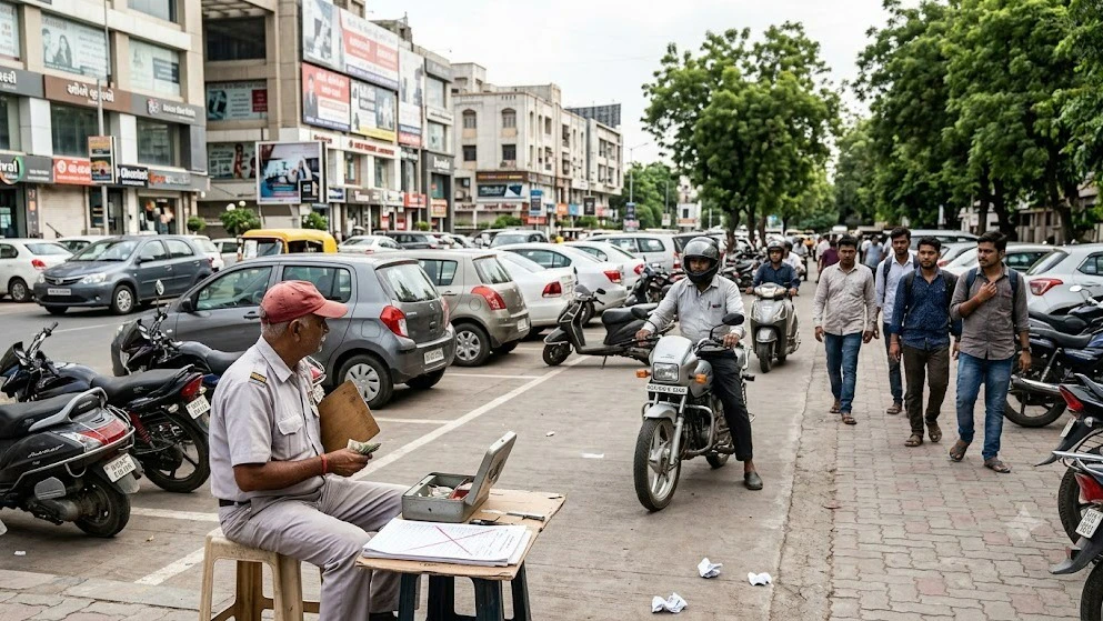 Parking Crisis Unsolved, AMC Penalises 2,340 Vehicle Owners in Massive ₹15.24 Lakh Fine Drive