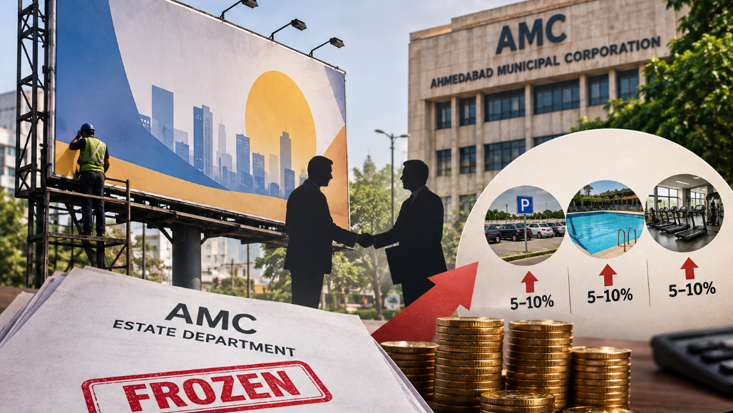AMC Officials Under Fire For Alleged Favours To Ad Agencies: Hoarding Licence Fees Frozen For 3 Years Trigger Controvery