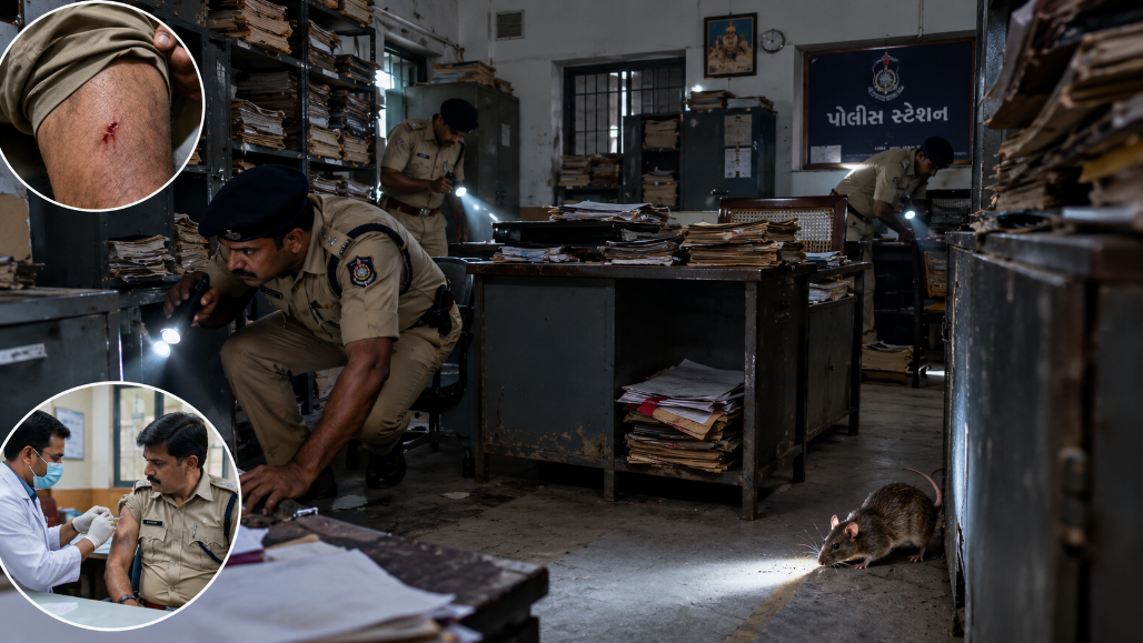 Rat Bites Ahmedabad Police Inspector Inside Chamber, Triggers Late-Night ‘Operation Mouse’