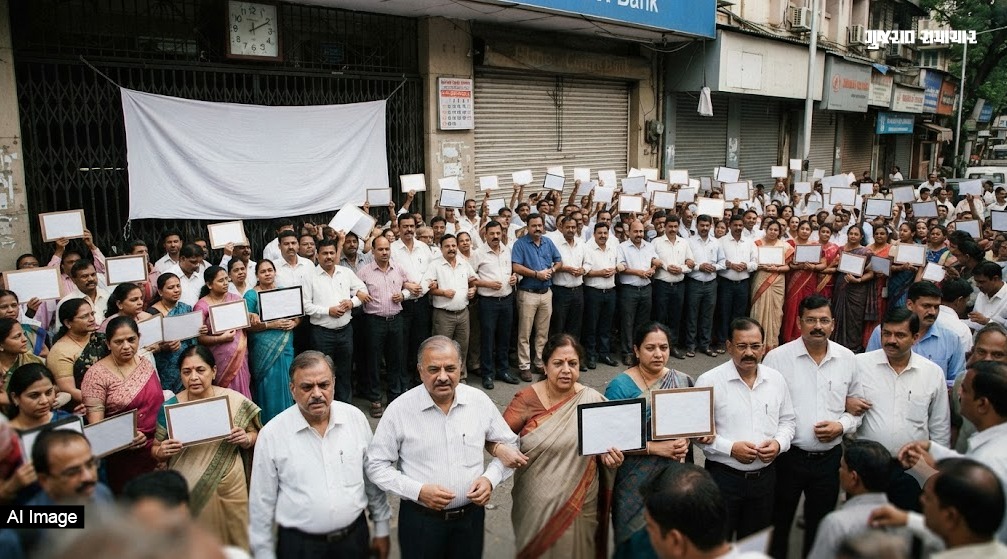 શુક્રવારે 75,000 બેન્ક કર્મી હડતાળ પાડશે, 5400 શાખામાં કામગીરી થઈ જશે ઠપ, જાણો શું છે માગ