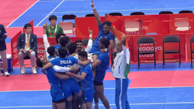 After Women, India Men Beat Iran To Win Ninth Men’s Kabaddi Gold in Asian Games