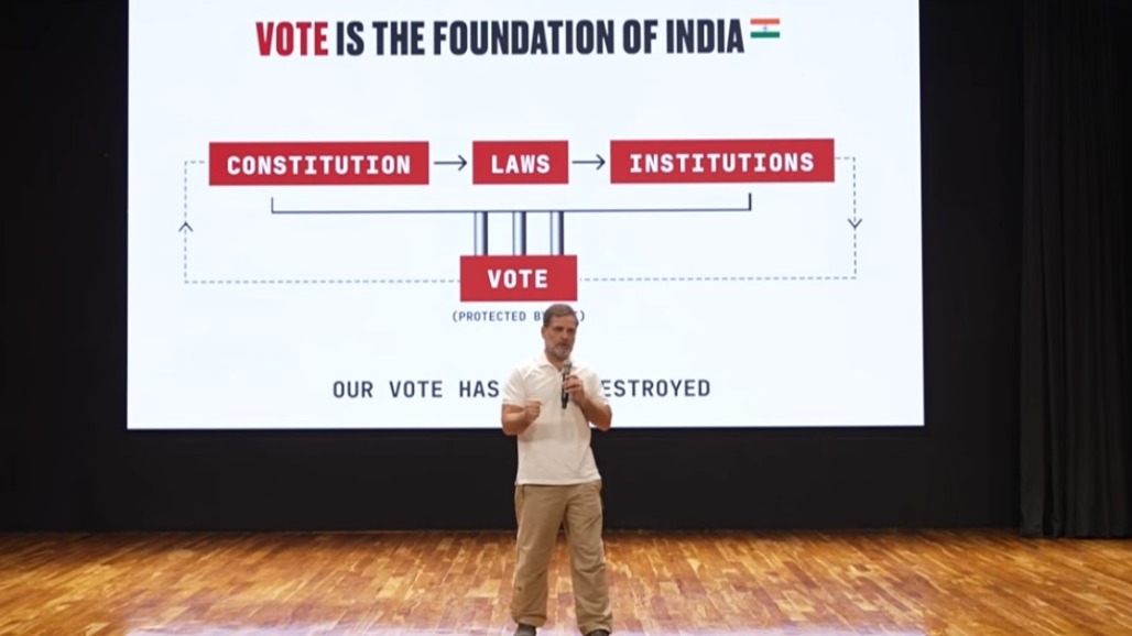 Rahul Gandhi Accuses EC, Govt Of ‘Vote Chori’; Demands CEC Gyanesh Kumar’s Resignation