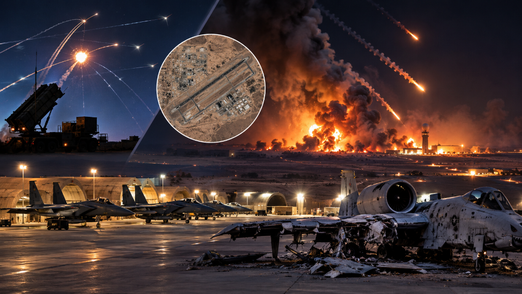 Multiple US Fighter Jets Damaged in 8 September Iranian Missile Strike on Airbase in Jordan
