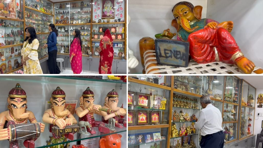 જામનગરમાં ગણેશભક્ત દિલીપભાઈ ધ્રુવની અનોખી ‘ગણેશ ગેલેરી’