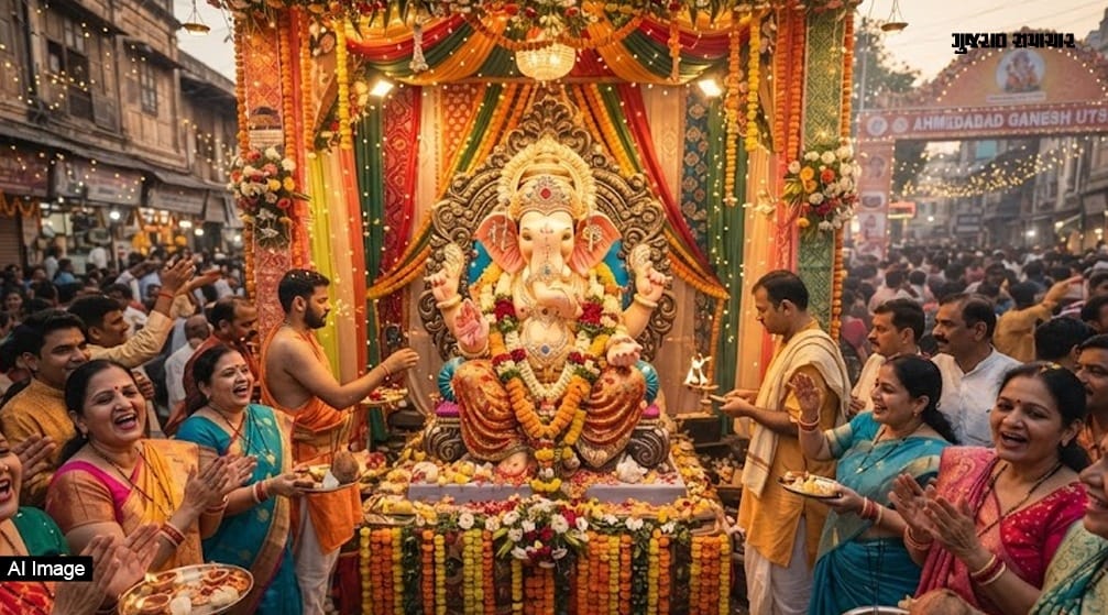 ગણેશ ઉત્સવ દરમિયાન 10 વર્ષમાં ખરીદી અઢી ગણી વધી, 250 કરોડનો ધાર્મિક અર્થતંત્ર