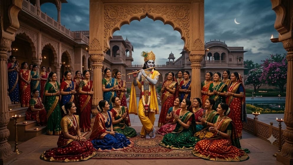 ભગવાન કૃષ્ણના 16,108 લગ્નની રહસ્યમય પૌરાણિક કથા