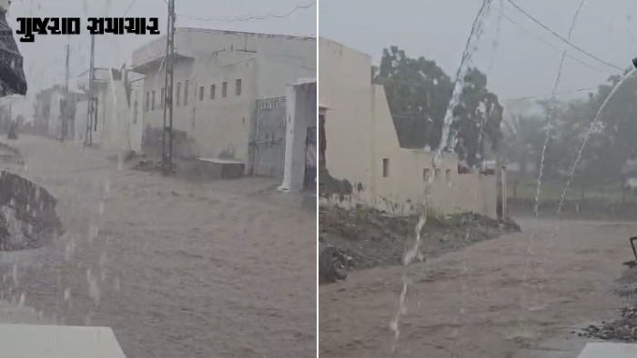 VIDEO| વરસાદની ઘટ વચ્ચે સૌરાષ્ટ્ર-કચ્છમાં મેઘમહેર: કચ્છ, અમરેલી અને જામનગરમાં વરસાદથી ખેડૂતો હરખાયા