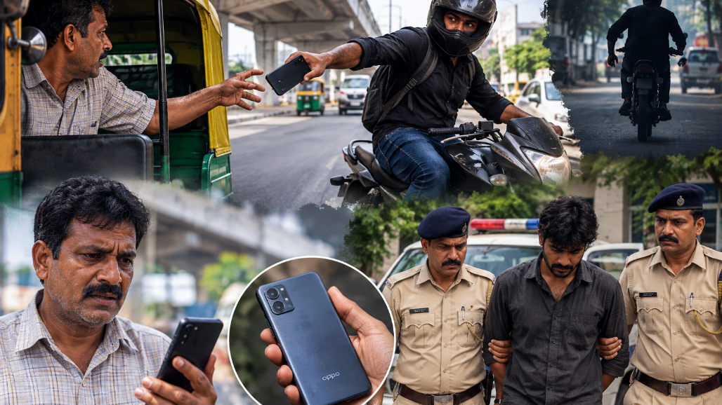 Mobile Snatched From Auto-Rickshaw In Broad Daylight In Ahmedabad’s Ramol; One Held