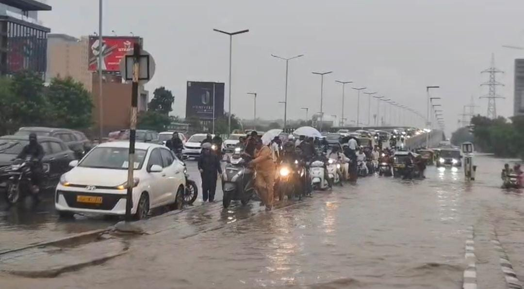 Waterlogging reported at Thaltej