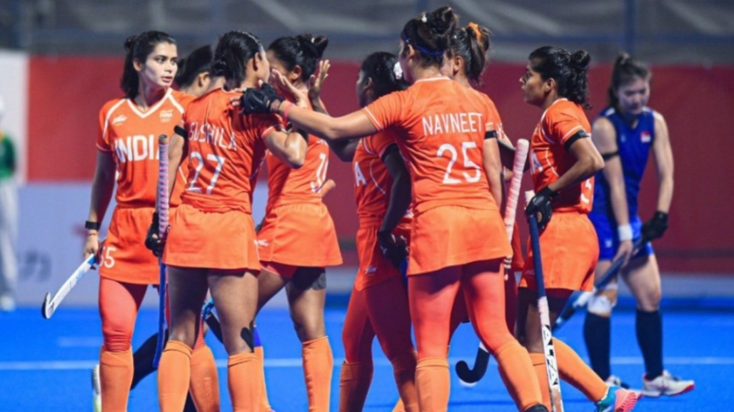 Indian Women's Hockey Team Dominates Singapore 7-0 to Reach Asian Games Semifinals