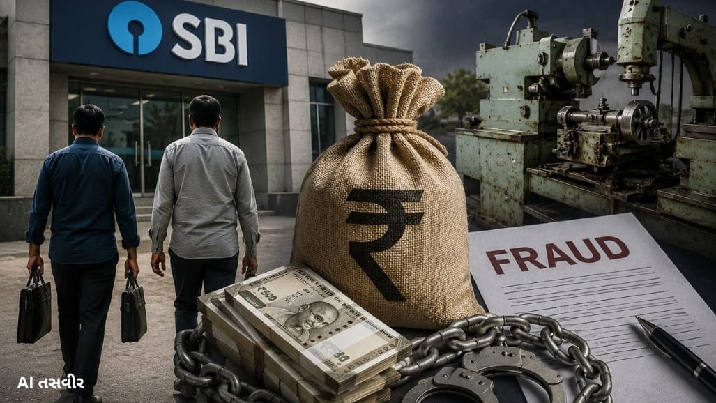 ગાંધીનગર-કલોલના વેપારીઓ પર SBI સાથે કરોડોની છેતરપિંડીનો CID ક્રાઈમમાં ગુનો