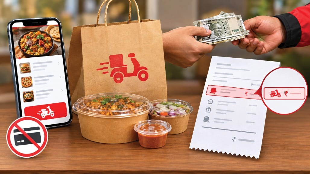 Zomatoએ Cash on Delivery પર નવી ફી લાગુ કરી