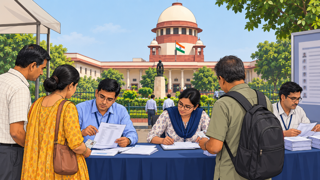 Supreme Court Seeks ECI Response On Delhi SIR Notices, Suggests More Help For Voters