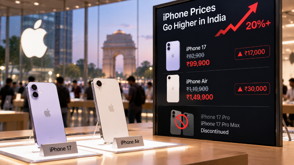 iPhone 18 લોન્ચ થતાં ગ્રાહકોની આશા પર પાણી: iPhone 17 સસ્તો થવાને બદલે મોંઘો થયો; જાણો નવો ભાવ
