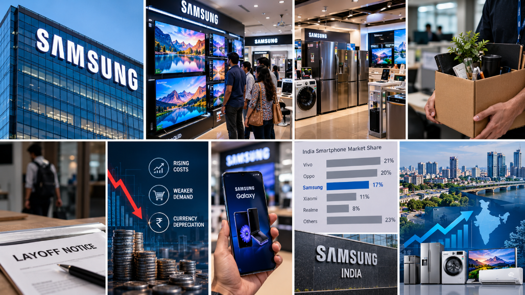 Samsung India Layoffs: 80-100 Executives Asked To Leave In Restructuring Drive