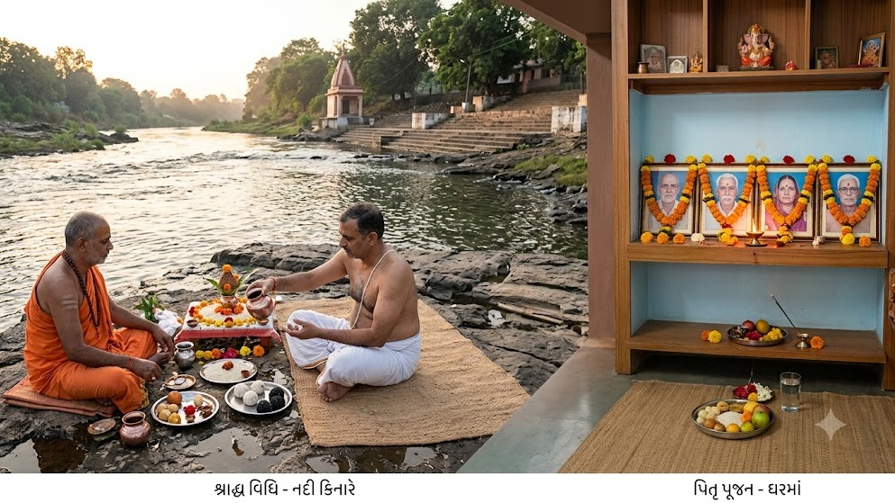 વાસ્તુ ટિપ્સ: પિતૃ પક્ષમાં પૂર્વજોની તસવીર ક્યાં મૂકવી? આ 1 ભૂલથી ઘરમાં આવી શકે છે ગરીબી અને અશાંતિ!