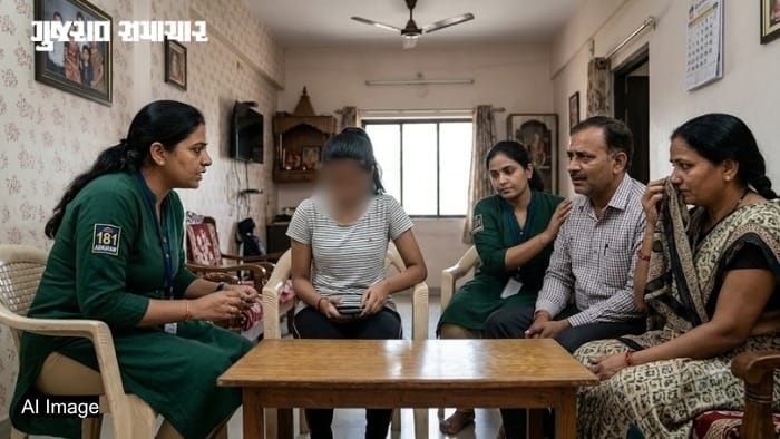 અમદાવાદમાં ટેમ્પોચાલકના પ્રેમમાં પડેલી સગીરાનો ઘરમાં હાઈવોલ્ટેજ ડ્રામા
