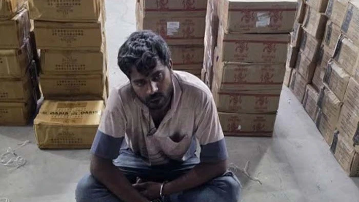 Delhi-Mumbai Expressway Bootleg Bust: 7,152 Liquor Bottles From Truck Near Vadodara