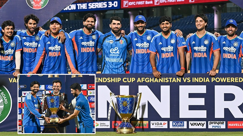 ક્રિકેટના મેદાનમાં અદભૂત નજારો! 3-0થી હારેલી અફઘાની ટીમનો કેપ્ટન ભારતીયોની ઉજવણીમાં જોડાયો