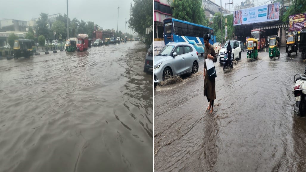 સુરતમાં અવિરત વરસાદથી જનજીવન પ્રભાવિત